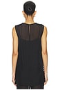 view 3 of 4 Sheer Maxime Top in Black