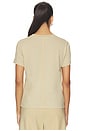 view 3 of 4 Solid Molly Tee in Sand