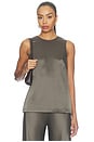 view 1 of 4 Satin Maxime Top in Taupe
