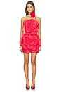 view 1 of 4 Floret Mini Dress in Scarlet