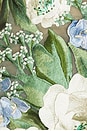 view 4 of 4 Roselle Floral Hand-embroidered Bustier Mini Dress in Blossom