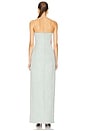 view 4 of 4 Clemence Maxi Dress in Hibiscus in Hibiscus In Pistachio