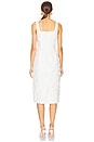 view 3 of 4 Larissa Embroidered Lace Midi Dress in Snow