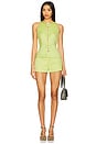 view 5 of 6 Olivianne Shorts in Chartreuse