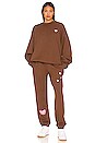 view 5 of 6 X REVOLVE Lovers Uniform Pant in Deep Brown