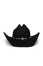view 1 of 2 CHAPEAU DE COWBOY 3X in Black