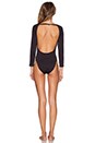 view 3 of 3 MAILLOT DE BAIN 1 PIÈCE A SHIRTLESS FOOL in Black