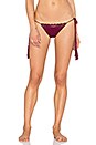 view 4 of 6 Between Thoughts Bikini in Wine