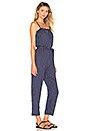 view 2 of 3 Abha Button Front Jumpsuit in Navy