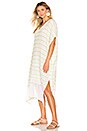 view 2 of 3 Selata Long Caftan in Lemon Chiffon
