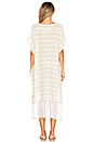 view 3 of 3 Selata Long Caftan in Lemon Chiffon