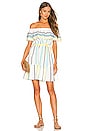 view 1 of 3 x REVOLVE Sediri Off the Shoulder Mini Dress in Multi Aqua