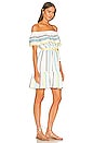 view 2 of 3 x REVOLVE Sediri Off the Shoulder Mini Dress in Multi Aqua