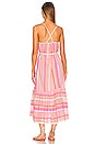 view 3 of 4 ROBE MI-LONGUE JIKIRTI in Stripes Rose Gold
