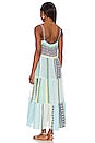 view 3 of 3 Neela Cascade Dress in Aqua