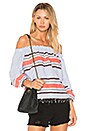 view 1 of 4 Mamo Off Shoulder Top in Sky