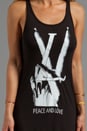 view 5 of 5 Daisy Peace & Love Dress in Black