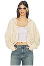 view 1 of 6 Hezly Zip Up Hoodie in Cream