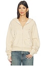 view 2 of 6 Hezly Zip Up Hoodie in Cream