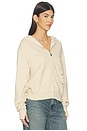 view 3 of 6 Hezly Zip Up Hoodie in Cream