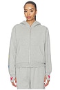 view 3 of 6 SWEAT À CAPUCHE HEZLY ZIP UP  in Heather Grey