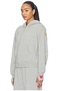view 5 of 6 SWEAT À CAPUCHE HEZLY ZIP UP  in Heather Grey
