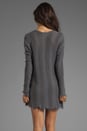 view 4 of 6 Gretta Color Skull Flower Sweater Dress in Steel
