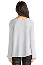 view 3 of 5 Kenna Batman Knit Pullover in Grey