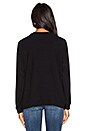 view 3 of 3 Lovie Blondie Boyfriend Pullover in Jet Black