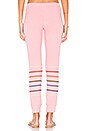 view 3 of 4 Kizzy Classic Sweatpant in Poppy Pink