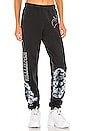 view 1 of 6 Tanzy Led Zeppelin Sweatpant in Black Ice