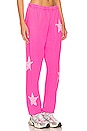 view 2 of 4 Chantria Diamond Star Sweatpant in Neon Pink