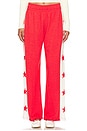 view 2 of 5 Tawny Track Pant in Red & Bone