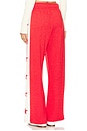 view 4 of 5 Tawny Track Pant in Red & Bone