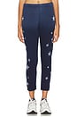 view 1 of 4 Alana Crop Sweatpant Vintage Stars in Navy Ombre