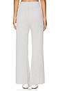 view 4 of 6 Shana Wide Leg Pant W/ Smocking Butterfly Eye in Heather Grey