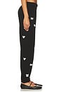 view 3 of 6 Puff Bow Sweatpants in Black