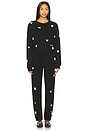 view 5 of 6 Puff Bow Sweatpants in Black