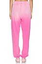 view 4 of 6 PANTALON SWEAT BUTTERFLY HEART in Dark Pink Ombre