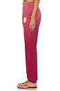 view 3 of 6 PANTALON SWEAT CHANTRIA in Maroon Ombre