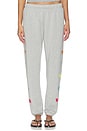 view 2 of 6 Tanzy Boyfriend Sweatpant in Heather Grey