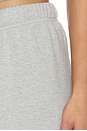 view 6 of 6 Tanzy Boyfriend Sweatpant in Heather Grey
