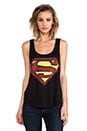 view 1 of 4 Bessy Color Superman Tank in Black