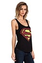 view 2 of 4 Bessy Color Superman Tank in Black