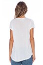 view 3 of 4 T-SHIRT GRAPHIQUE BECCA in White