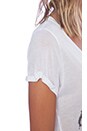 view 4 of 4 T-SHIRT GRAPHIQUE BECCA in White