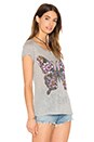 view 2 of 4 Amelie Short Sleeve Tee in Heather Grey