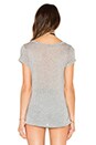 view 3 of 4 Amelie Short Sleeve Tee in Heather Grey