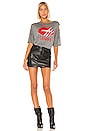 view 5 of 5 Kierstyn Tee in Heather Grey