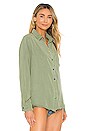 view 4 of 6 Pilar Rainbow Heart Shirt in Pine Green